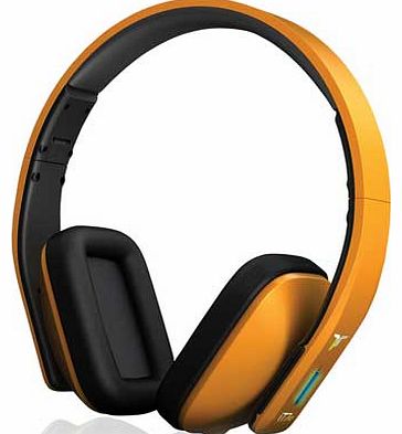 iT7x2 Wireless Bluetooth NFC Headphones - Orange