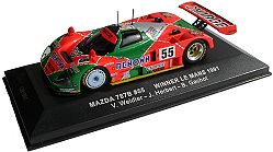 1:43 Scale Mazda 787B Winner Le Mans 1991