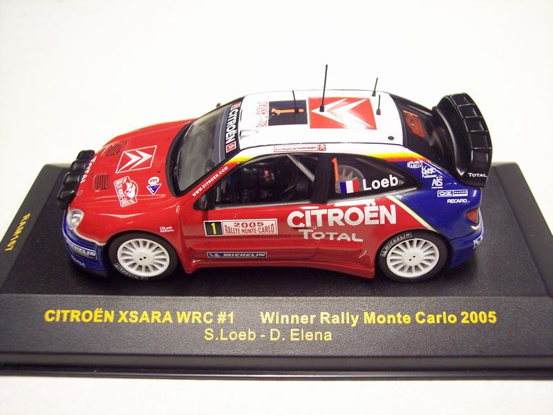 ixo Citroen Xsara WRC 1 S.Loeb-d.Elena Winner Rally