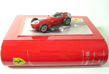Diecast Model Ferrari 256 (Brooks German GP 1959) in Red