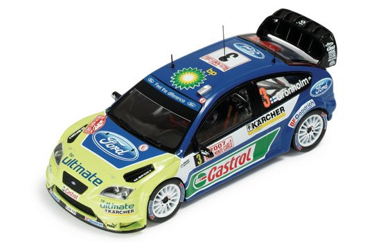 ixo Ford Focus WRC #3 M.Gronholm Rally Monte-Carlo