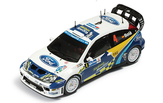 ixo Ford Focus WRC 4 Sola-Amigo Rally Mexico 2005 in