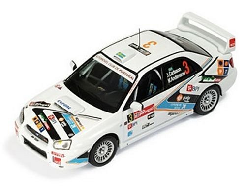 Subaru Impreza WRX (2005 Winner Rally Portugal) in White (1:43 scale)