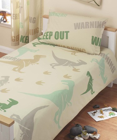 Dangersaurus Single Bed Duvet Cover & Pillow