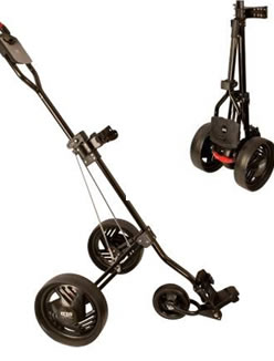 Izzo Golf 3 Wheel Push Trolley With Brake