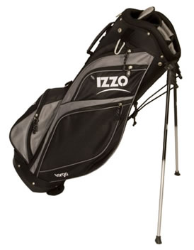 Izzo Golf Stand Bag Targa Black
