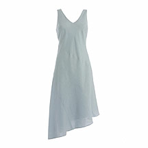 J by Jasper Conran Light blue asymmetric linen dress