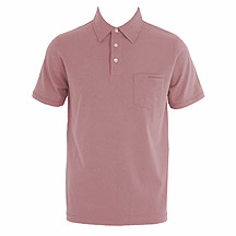 Pink polo top