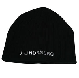 j lindeberg Autumn/Winter 09 Cecil Multi Rib Beanie Hat Black