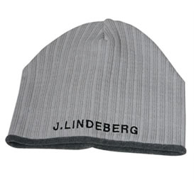 j lindeberg Autumn/Winter 09 Cecil Multi Rib Beanie Hat Grey Melange