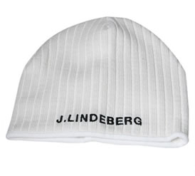 j lindeberg Autumn/Winter 09 Cecil Multi Rib Beanie Hat White
