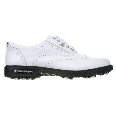 J Lindeberg Brogue Golf Shoes White