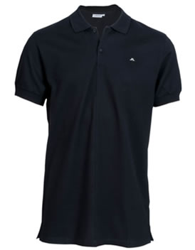 Polo Shirt Athletic Fit Black