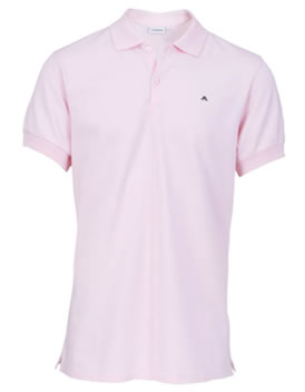 Polo Shirt Athletic Fit Light Pink