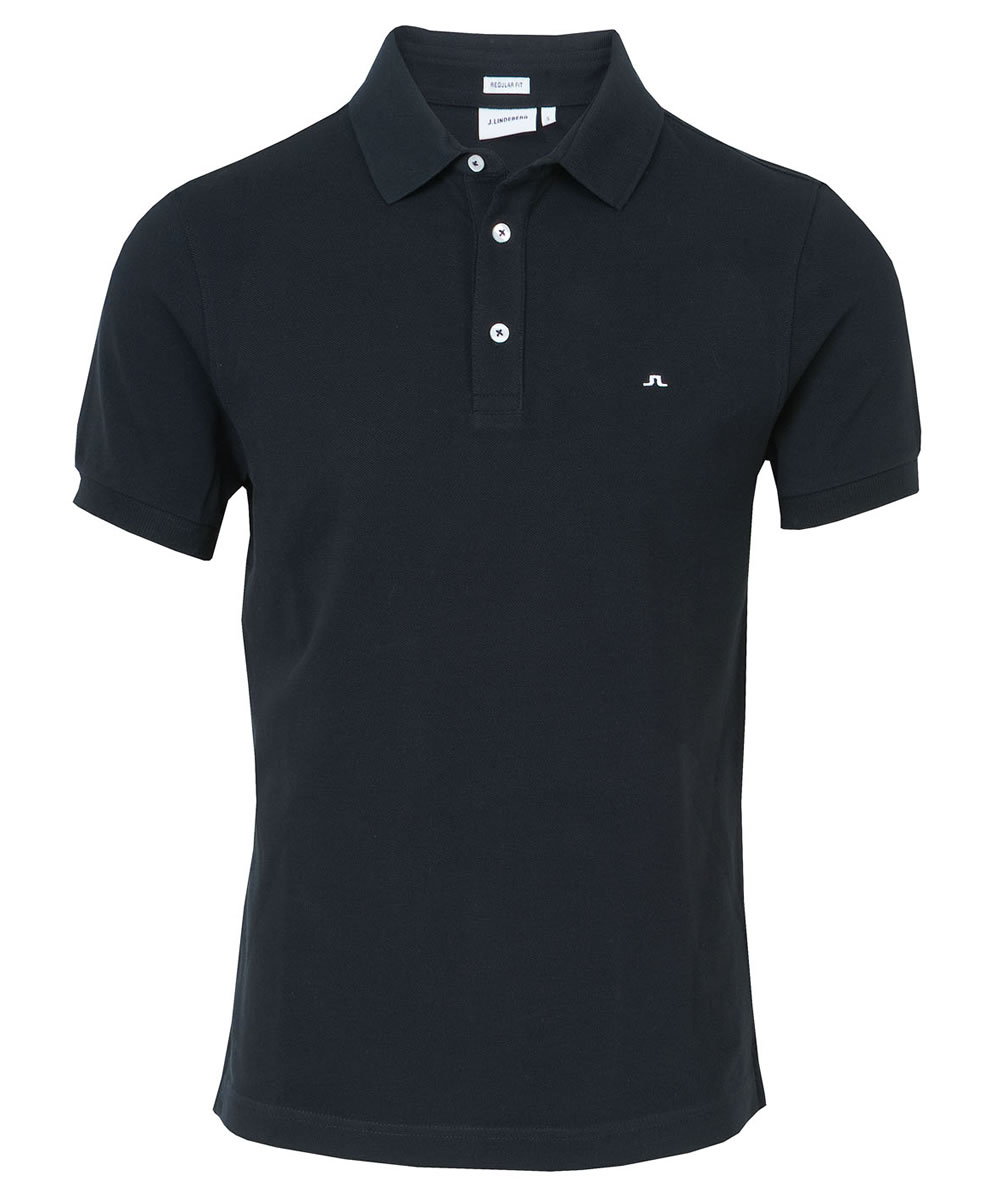 J Lindeberg Rubi Regular Polo Shirt Black