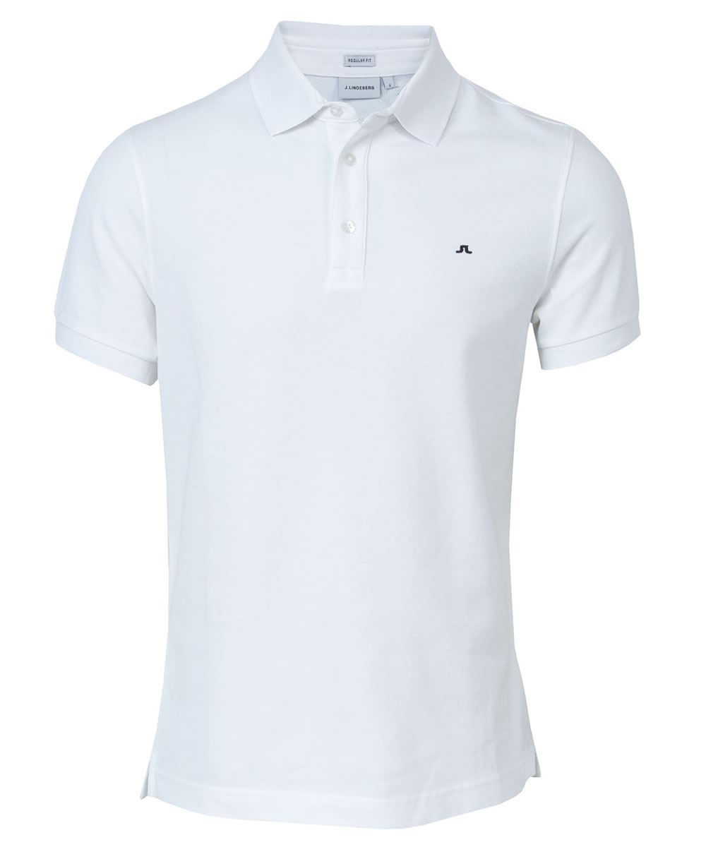 J Lindeberg Rubi Regular Polo Shirt White