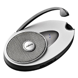 The Jabra SP500 is a truly portable Bluetooth speakerphone  ideal for use in the car  office or at h