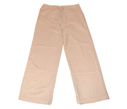 Drawstring linen trousers