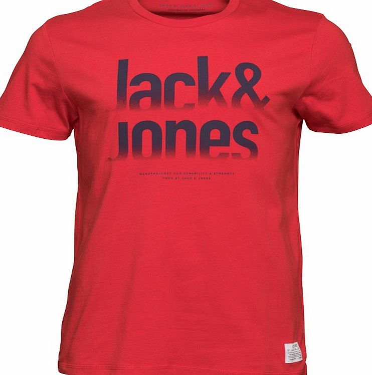 Mens Ground T-Shirt Ribbon Red