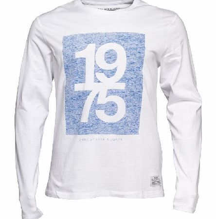 Mens Home Long Sleeve T-Shirt White