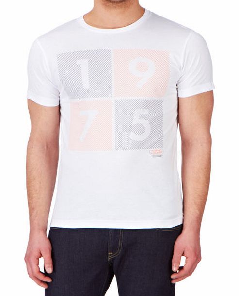 Mens Jack And Jones Larsen T-Shirt - White