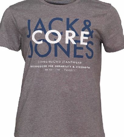 Mens JJCO Brilliant T-Shirt Grey