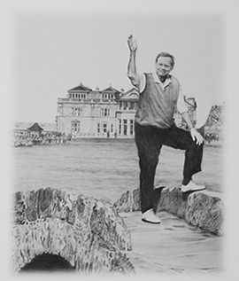 Jack Nicklaus Limited Edition Golf Print by