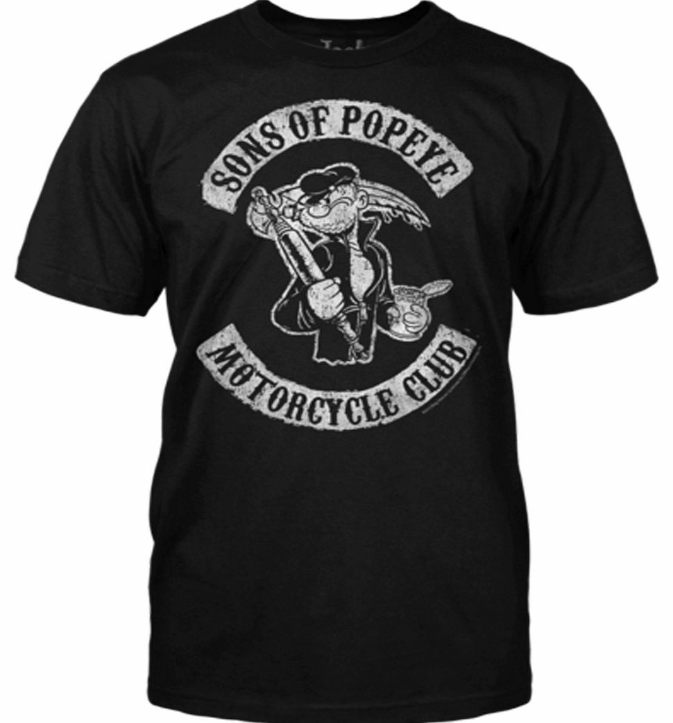 Mens Sons Of Popeye Parody T-Shirt from Jack of