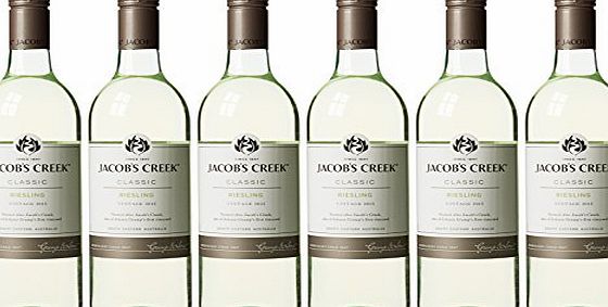 Jacobs Creek 2015 Classic Riesling White Wine, 75 cl - Case of 6