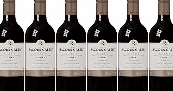 Jacobs Creek 2015 Classic Shiraz Wine, 75 cl (Case of 6)