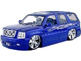 Die-cast Model Cadillac Escalade (1:18 scale in Blue with graphics)