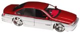 Jada Die-cast Model Chevrolet Impala SS (1:18 scale in Red and Silver)