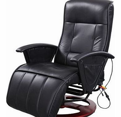 Jago MSSL02 Massage Chair w/ 10 point Vibration Massage and Inclination Back Rest