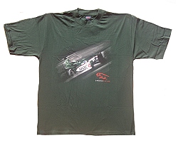 2003 Car Print T-Shirt Black