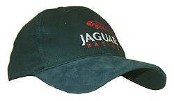 Jaguar Suede Peak Cap