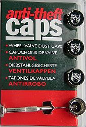 Jaguar Locking Dust Caps
