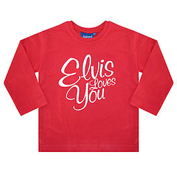 Elvis Loves You Childrens T Shirt