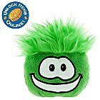 DISNEY CLUB PENGUIN GREEN PUFFLE WITH COIN CODE