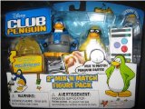 Jakks Disney Club Penguin Series 1 Mix N Match 2 Inch Mini Figure 2-Pack Shadow Guy and Mild Mannered Reporter [Includes Coin with Code!]