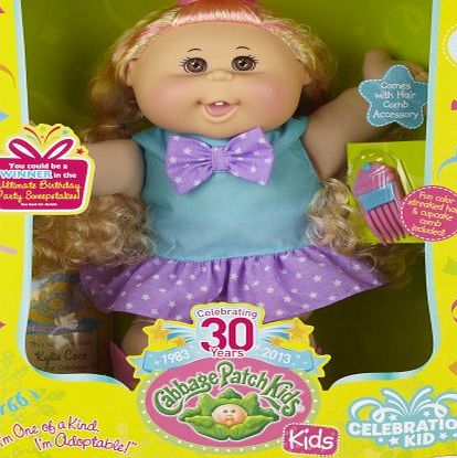 Jakks Pacific 14-inch Cabbage Patch Kid with Curly Blonde Hair