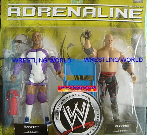 Jakks WWE Adrenaline 25 MVP and Kane