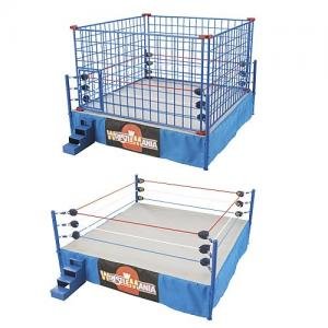 WWE Official Scale Ring - WrestleMania II Cage Match