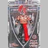 Jakks WWE PPV 20 Cyber Sunday Rey Mysterio In Black and Red Attire