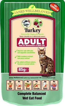 James Wellbeloved, 2102[^]0138551 Cat Turkey Pouches