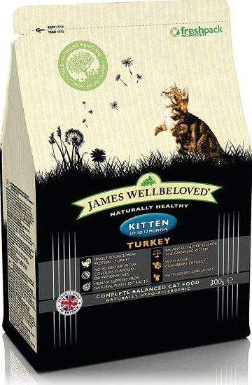 James Wellbeloved, 2102[^]0138561 Kitten Kibble Turkey and Rice
