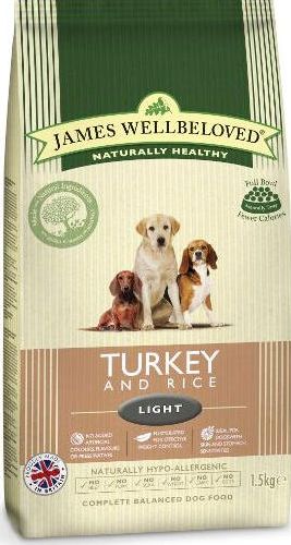 James Wellbeloved, 2102[^]0138556 Light Kibble Turkey and Rice