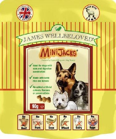 James Wellbeloved, 2102[^]0138585 Minijacks Cereal Free Lamb