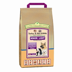 Senior / Light Complete Dog Food with Turkey and#38; Rice 15kg