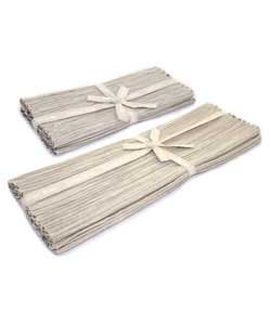 Runner and 4 Placemats - Cream