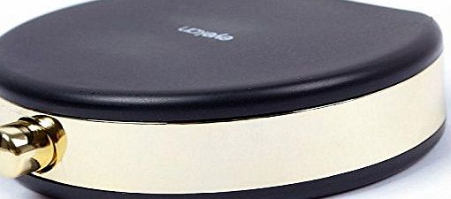 JaneDream Perfume Bottle Contact Lens Case Great for Travel Black